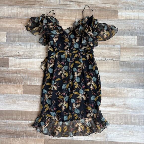 Nicholas Ava Floral Dress Size 4 - Picture 2 of 9
